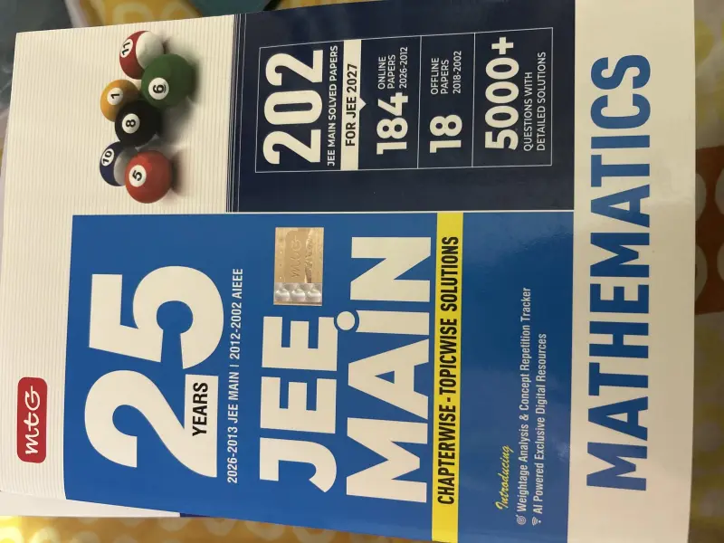 Buy New 25years PYQ JEE Main Mathematics in Bangalore - Bookaao