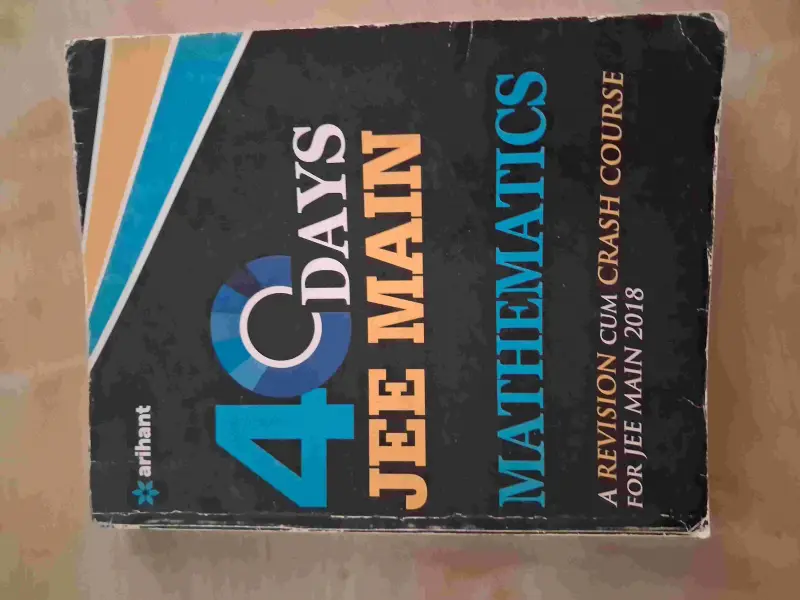 Buy Second Hand 40 days jee mains crash course book in Khamgaon - Bookaao