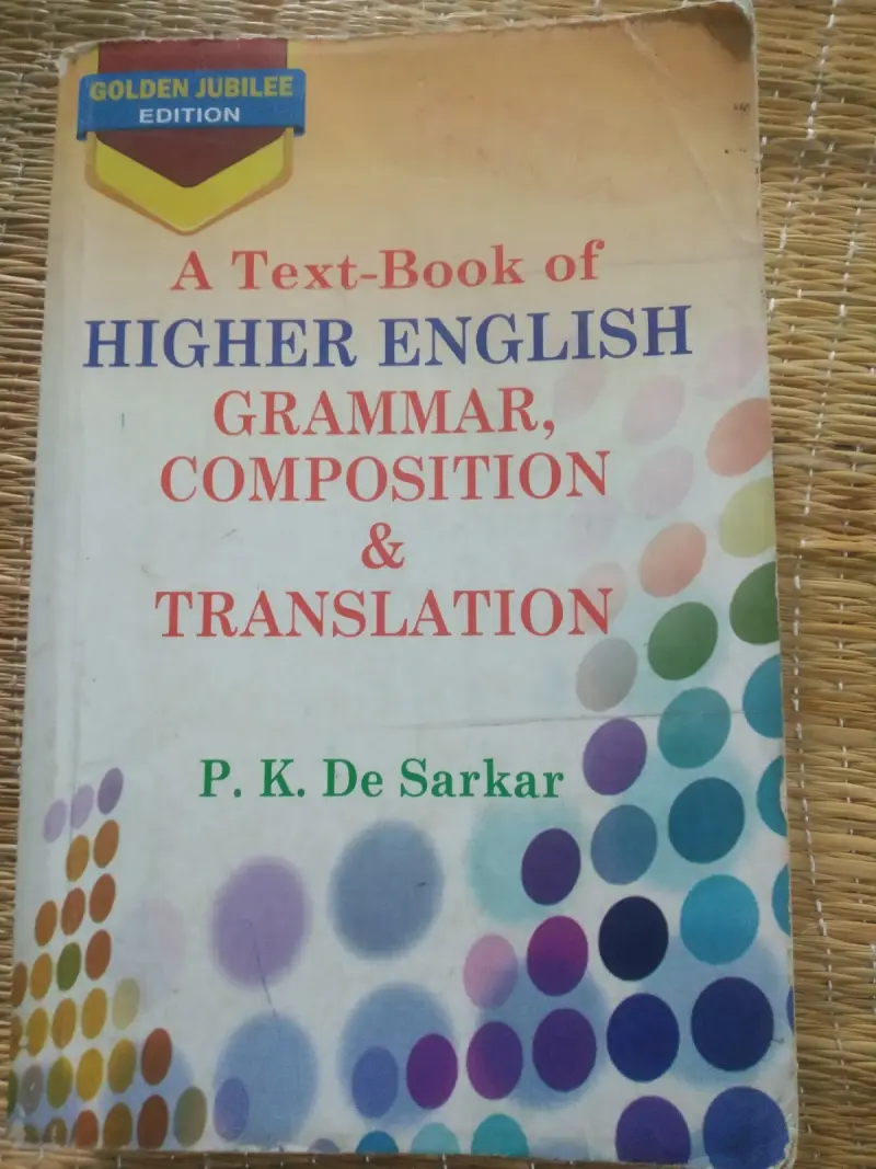 Buy Second Hand A Text-Book of higher english Grammar composition in Old malda - Bookaao