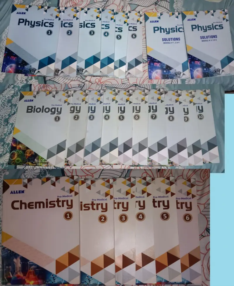 Buy Second Hand ALLEN NEET UG 24 Modules + Solutions. in Kalwa, Jind. - Bookaao