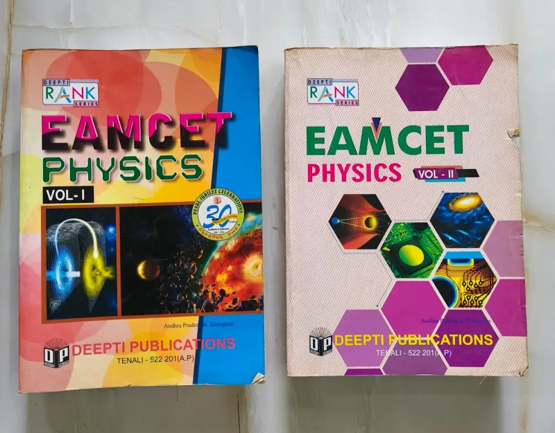 Buy Second Hand AP & Telangana EAMCET Physics Vol 1 & 2 in Hyderabad - Bookaao