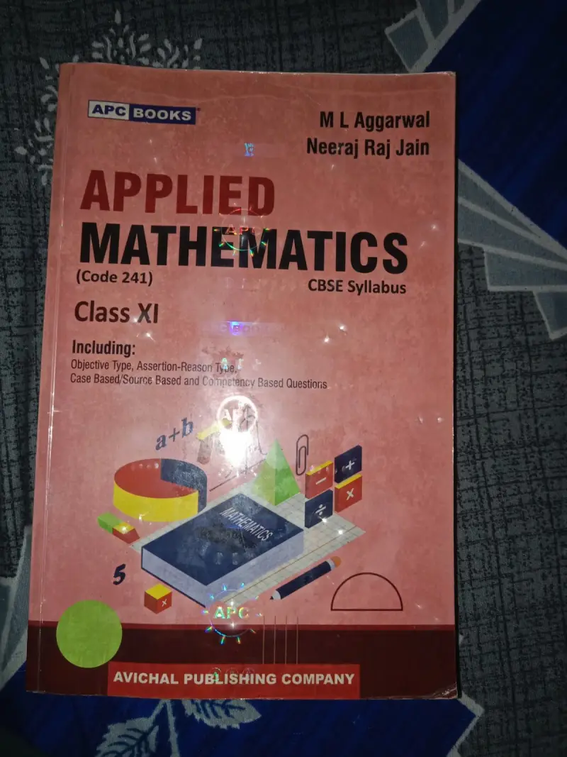 Buy New Applied mathematics  class 11th cbse syllabus in Jhalawar - Bookaao