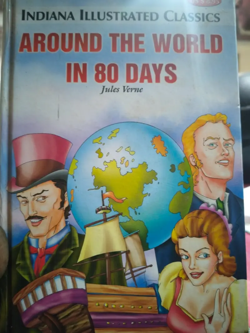 Buy Second Hand Around the world in 80 days in Kamshpliya - Bookaao