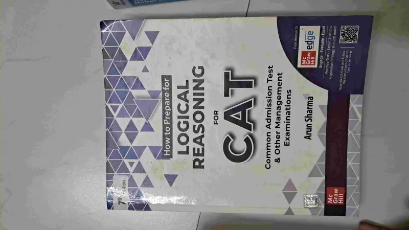 Buy New Arun Sharma CAT Book for LR in Mundra - Bookaao