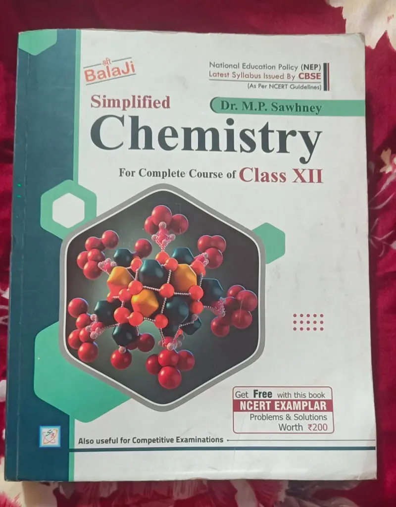 Buy New Balaji Chemistry for comple course of class 12 in Jhansi - Bookaao