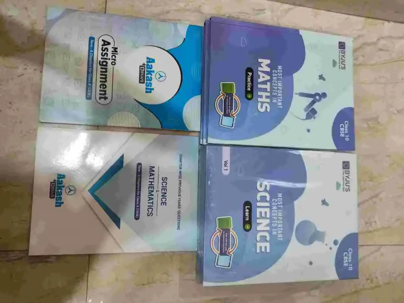 Buy New CBSE Class 10 Science & Maths Complete Material in jaipur - Bookaao