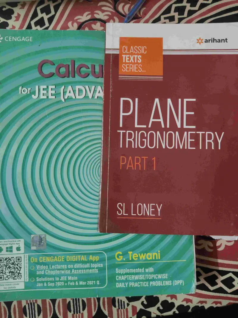 Buy Second Hand Cengage Calculus with free sl loney trigo jee in Agra - Bookaao