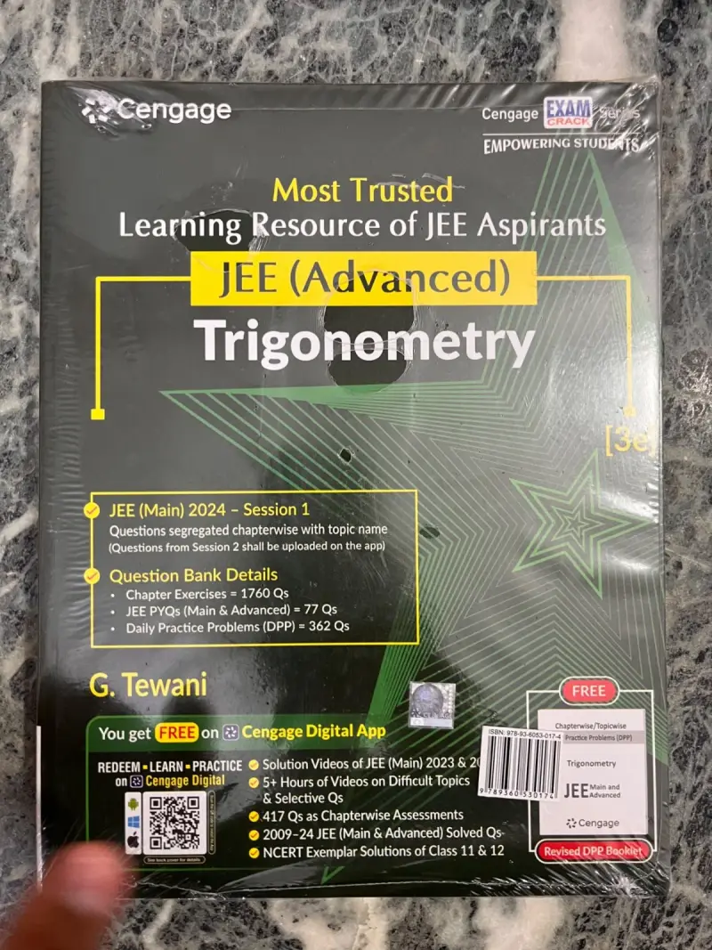 Buy New cengage jee advanced trigonometry new book in Firozpur - Bookaao