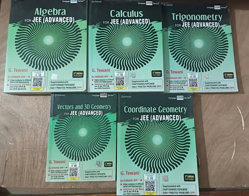 Buy Second Hand Cengage Mathematics for JEE Advanced (Full set) in Raipur - Bookaao