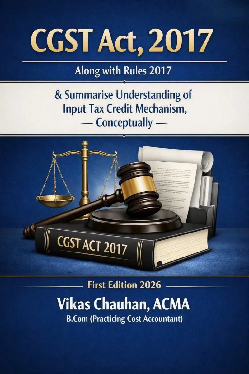 Buy New CGST ACT 2017 Conceptually in GHAZIABAD - Bookaao