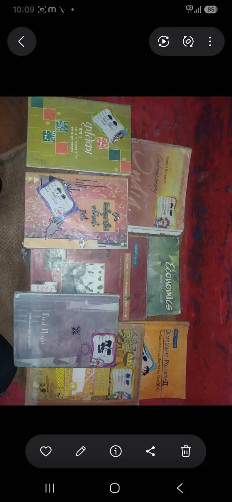 Buy Second Hand Class 10 all ncert book in Baraimanpur, banda - Bookaao