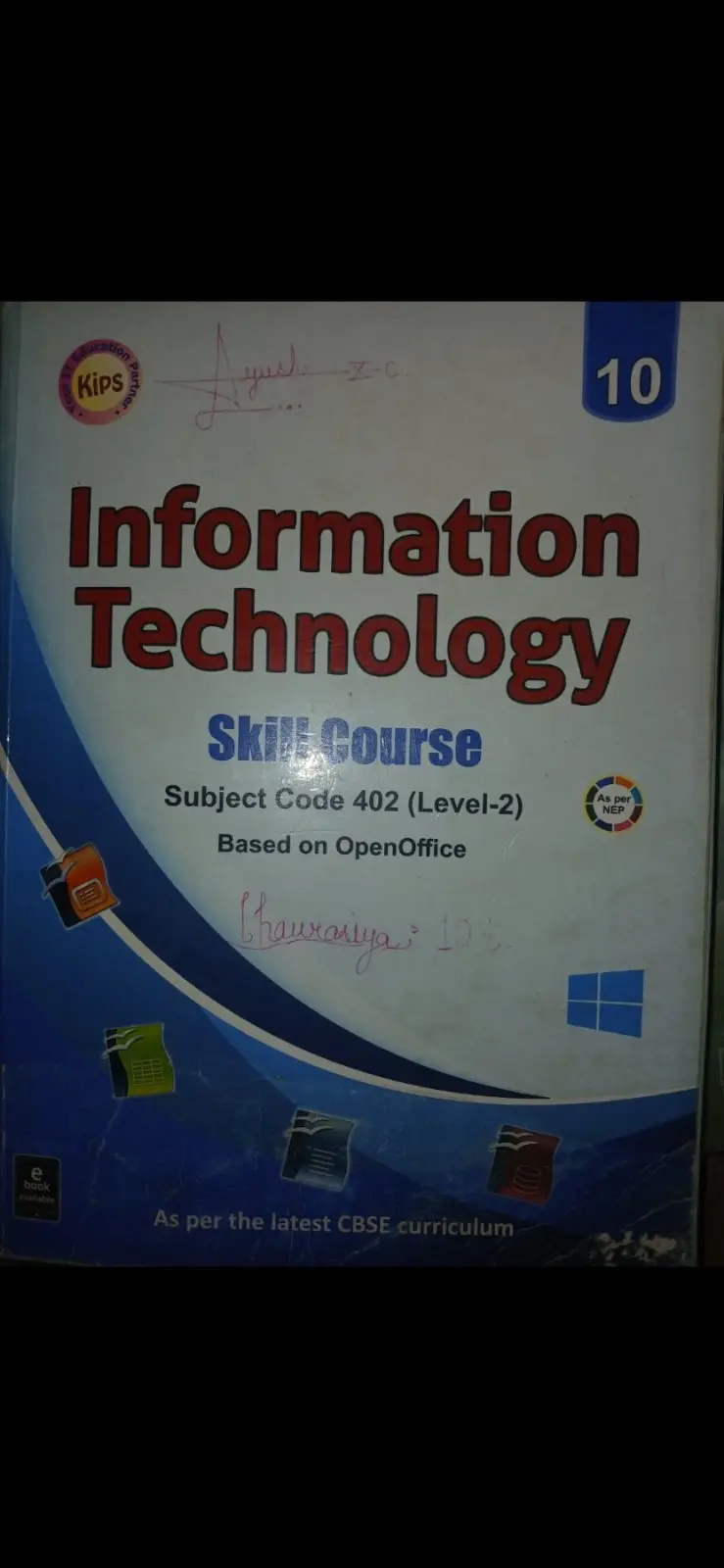 Buy Second Hand Class 10 Information Technology in Baraimanpur, banda - Bookaao