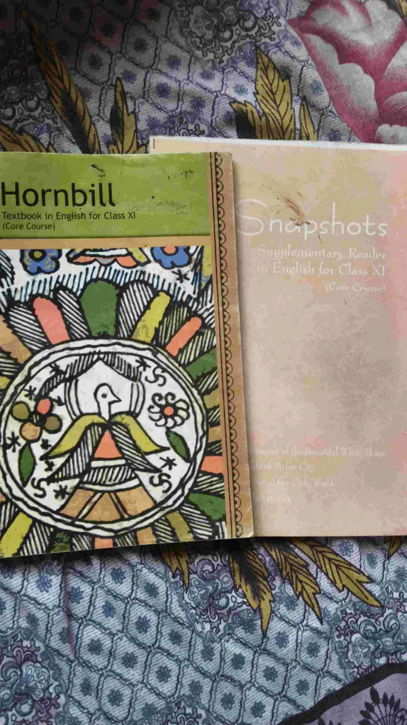 Buy Second Hand Class 11 english ncert books(hornbill+snapshot) in Hathras - Bookaao