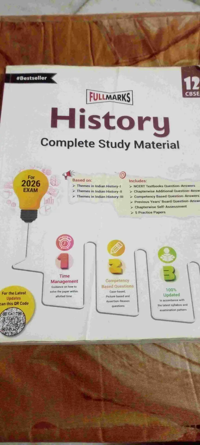 Buy Second Hand Class 12 history full marks book which includes in Mehrauli - Bookaao