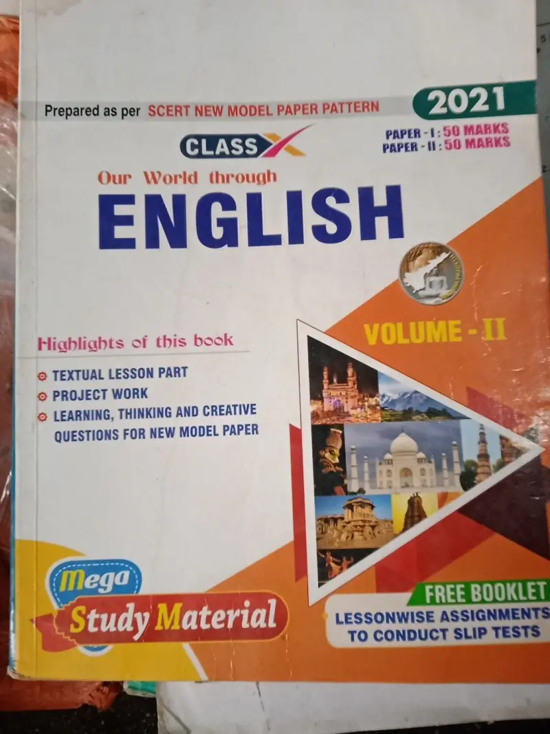 Buy Second Hand Class X English material AP in Chittoor - Bookaao