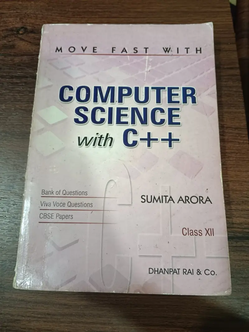 Buy Second Hand Computer Science with C++ in Hyderabad - Bookaao