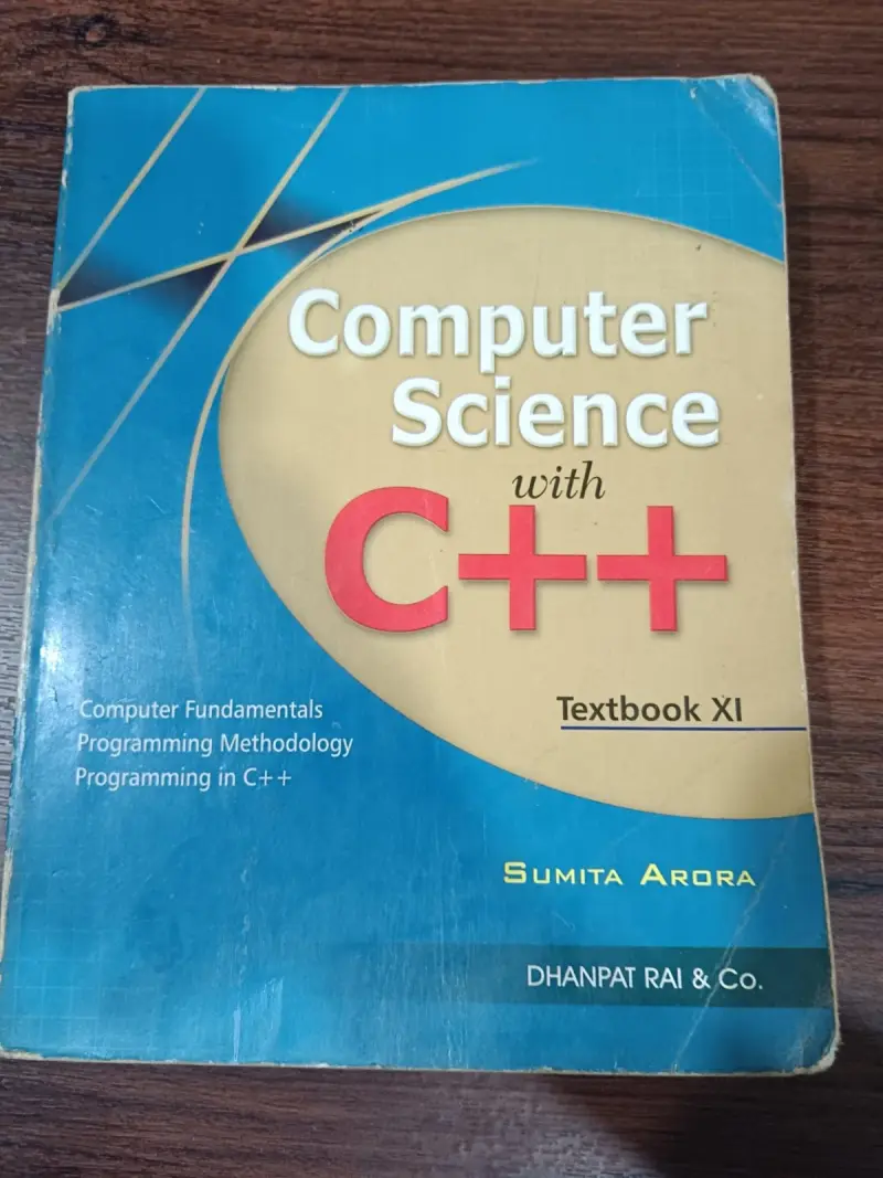 Buy Second Hand Computer Science with C++ in Hyderabad - Bookaao