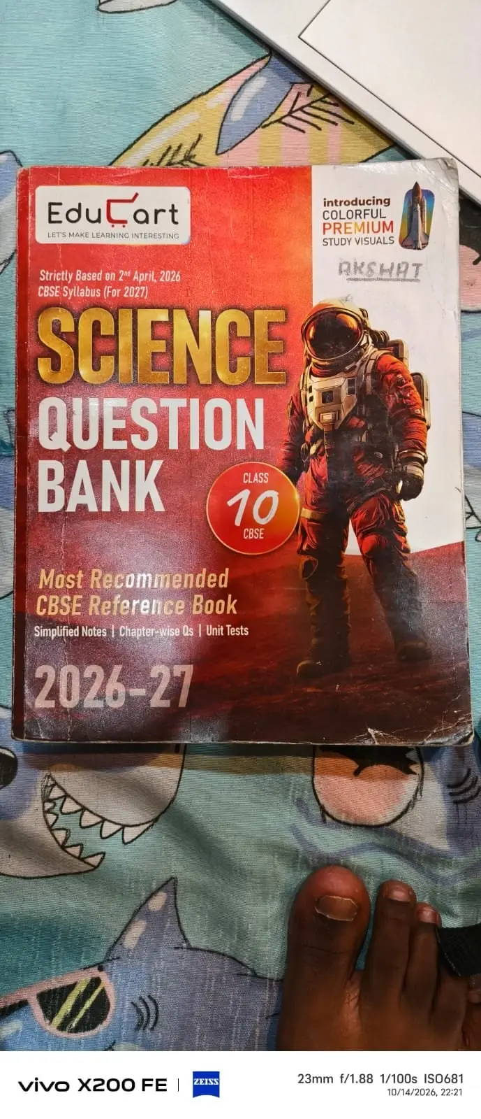 Buy Second Hand Educart Class 10 Science Book CBSE 2027 in Saini - Bookaao