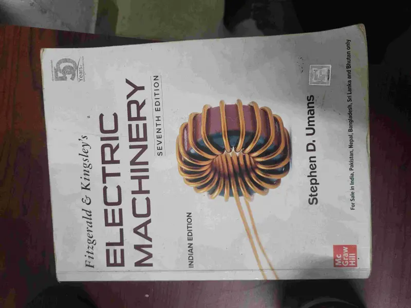 Buy Second Hand Electric machinery seventh edition in Rourkela - Bookaao