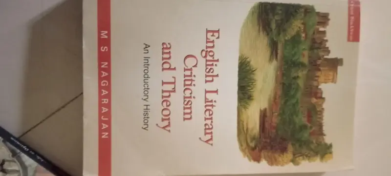 Buy Second Hand English Literature Criticism and Theory in Kollam - Bookaao