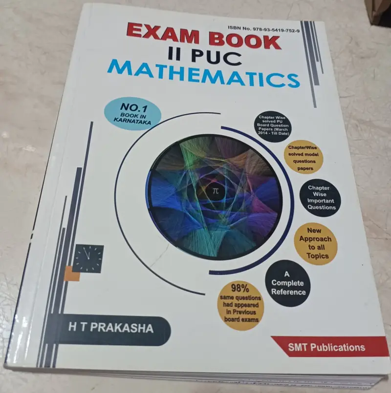 Buy Second Hand H T PRAKASHA EXAM BOOK 2ND PUC MATHEMATICS in Bangalore - Bookaao