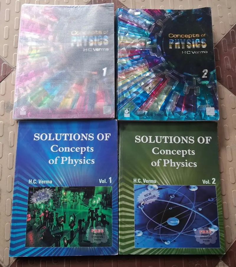 Buy Second Hand HC Verma Physics for class 11&12 with solutions in Chengalpattu - Bookaao