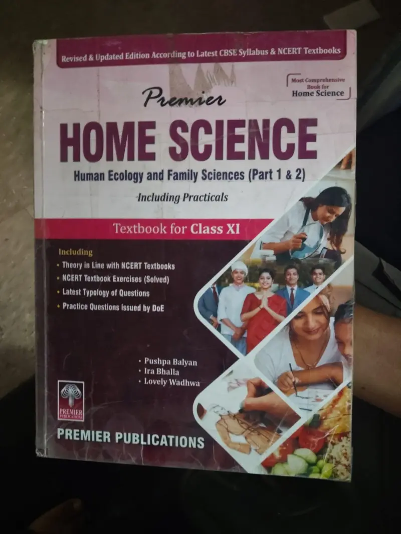 Buy Second Hand Home Science XI  (PREMIER PUBLISHERS ) in delhi - Bookaao