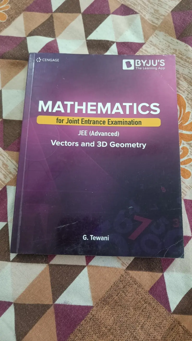 Buy New JEE ADVANCED Mathematics (Vectors and 3D) in Katni - Bookaao