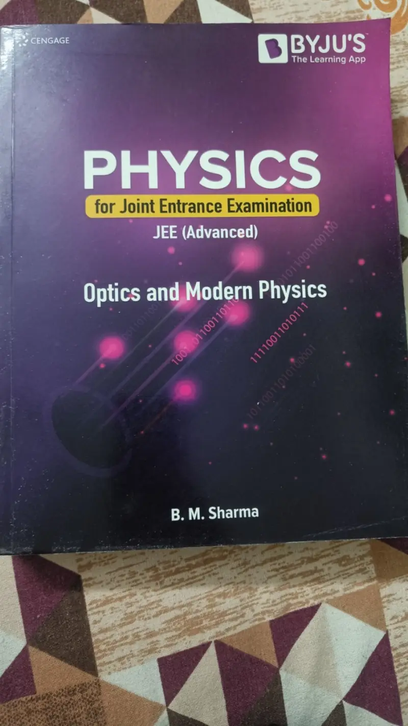 Buy New JEE ADVANCED Physics (Optics & Modern Physics) in Katni - Bookaao