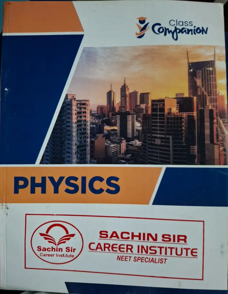 Buy New JEE books Sachin sir career institute in Chirmiri - Bookaao