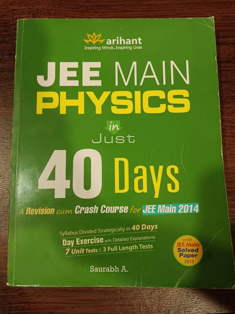 Buy Second Hand JEE MAIN PHYSICS in Hyderabad - Bookaao