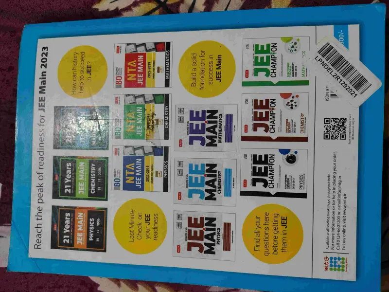 Buy New JEE MAIN PYQS (2013-2022) + (2002-2012)AIEEE PYQS in SHERAGADA - Bookaao