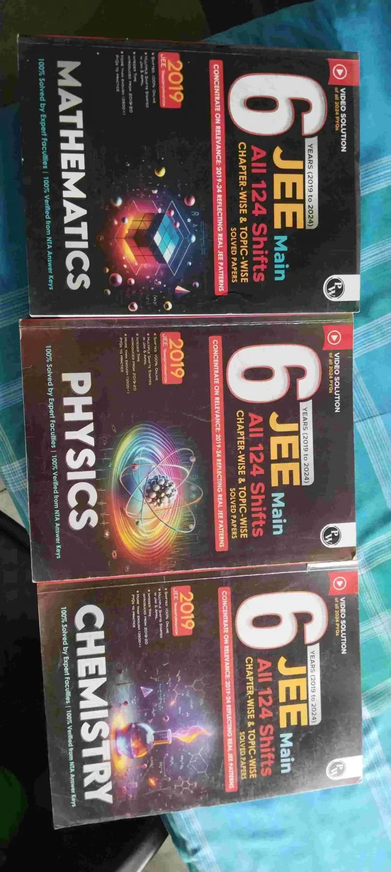 Buy Second Hand JEE Mains previous year Chapter wise solved papers in Ballia , Basantpur - Bookaao