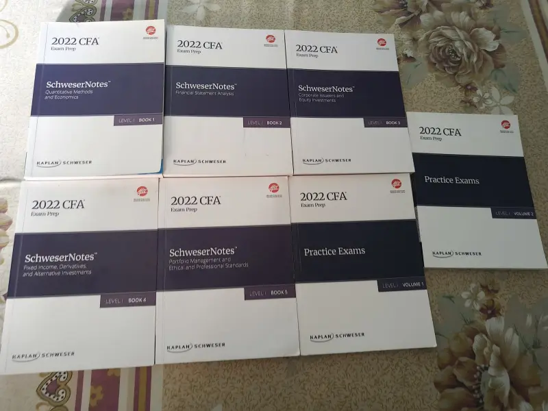 Buy New Kaplan schweser notes for cfa level 1 in Ahmedabad - Bookaao