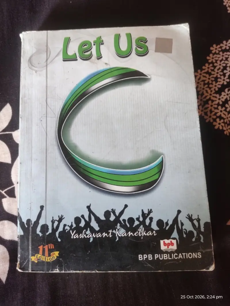 Buy Second Hand Let Us C – 11th Edition by Yashavant Kanetkar in Patna - Bookaao