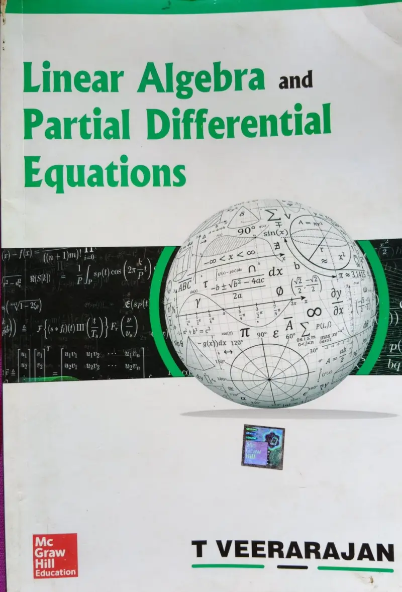 Buy Second Hand Linear Algebra and Partial Differential Equations in Tirunelveli - Bookaao