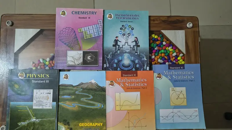 Buy Second Hand Maharashtra State board 11 th science books in Nashik - Bookaao