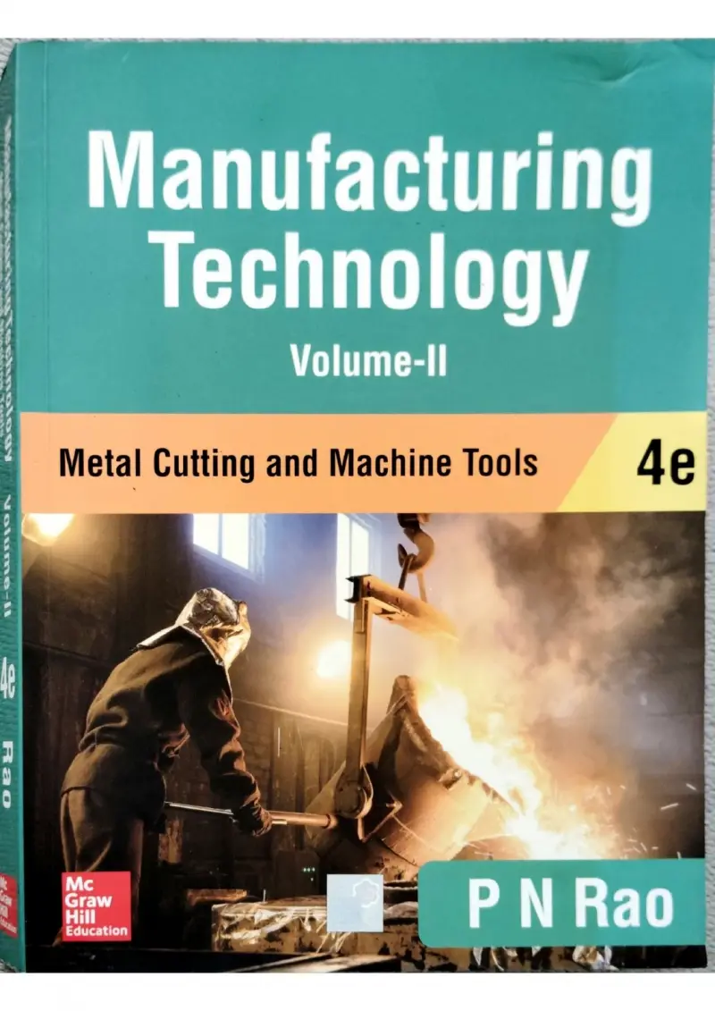 Buy Second Hand Manufacturing Technology in Azamgarh - Bookaao