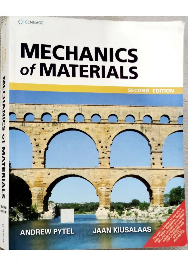 Buy Second Hand Mechanics of materials in Azamgarh - Bookaao