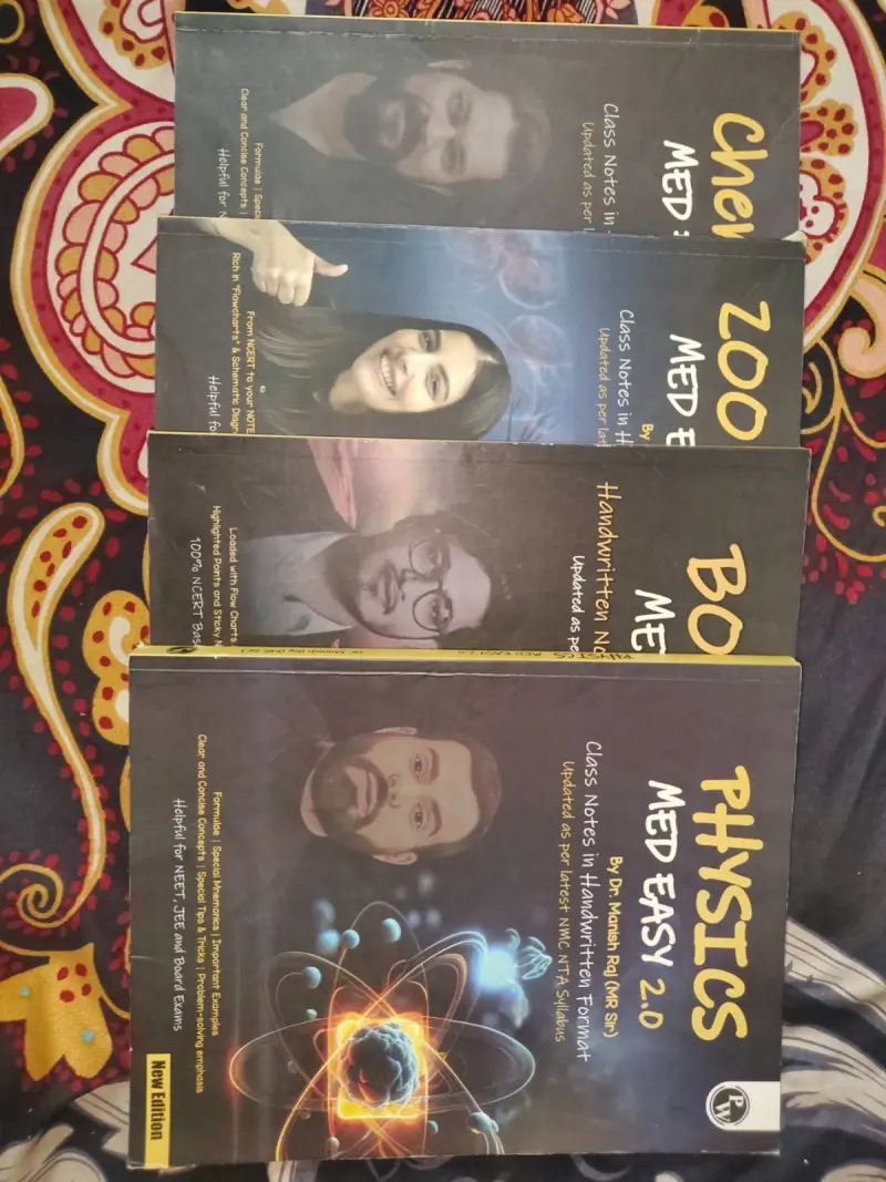 Buy New MED EASY (NEW BOOKS) ALL 4 SUBJECT SET in Chandigarh - Bookaao