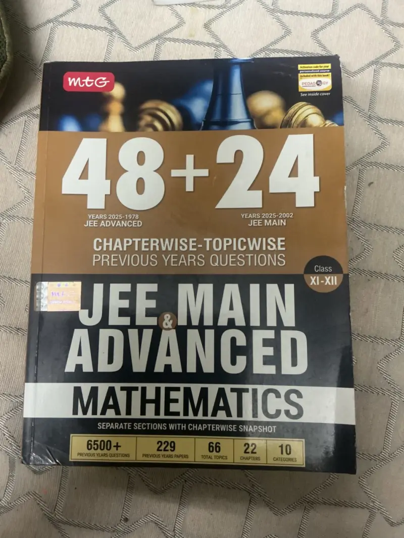 Buy New MGT JEE MAINS AND ADVANCE PYQ FROM LAST 20 YEARS in Gaya - Bookaao