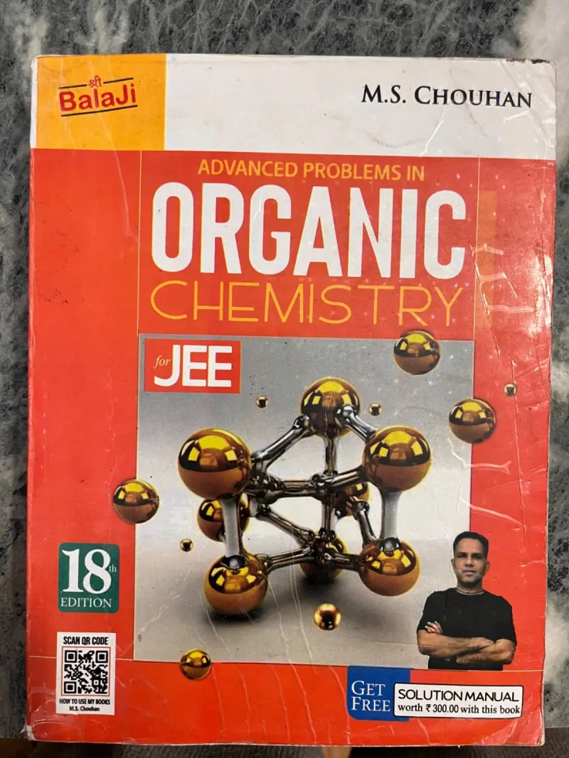 Buy Second Hand MS CHOUHAN ORGANIC CHEMISTRY NEW BOOK AT LOW PRICE in Firozpur - Bookaao
