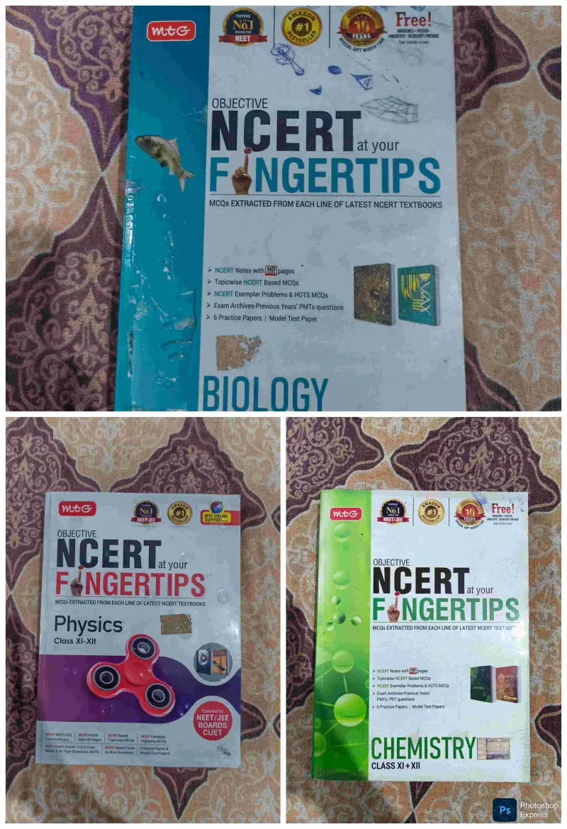 Buy Second Hand MTG fingertips BIOLOGY chemistry physics in Roorkee - Bookaao