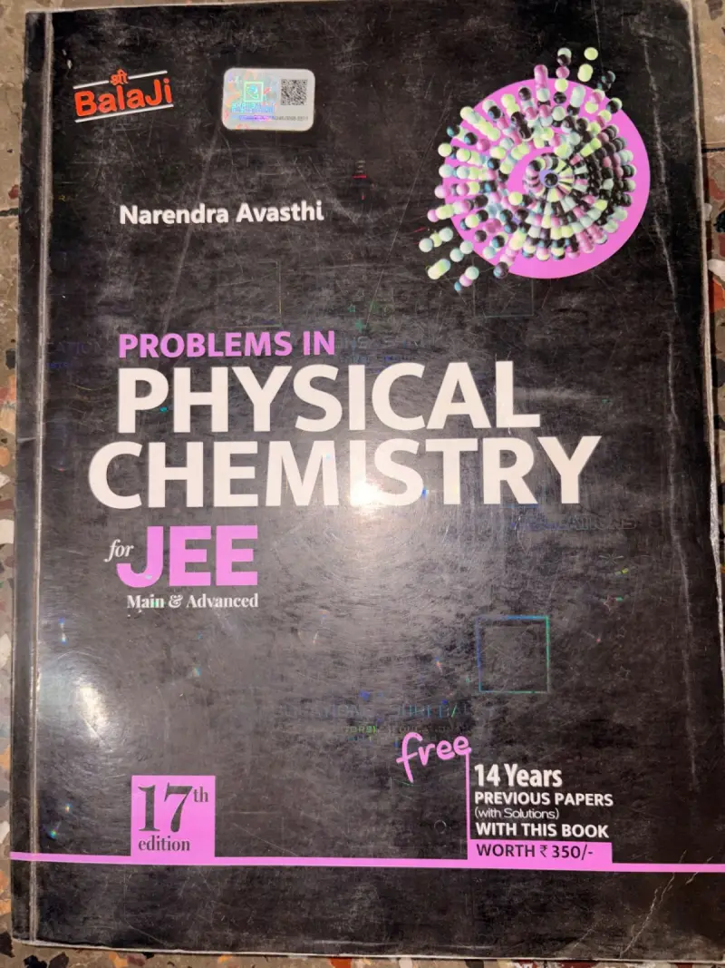 Buy New N. Avasthi physical chemistry jee exam in Ganj basoda - Bookaao