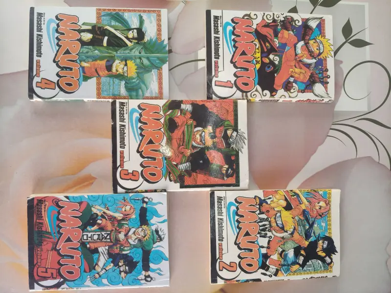 Buy Second Hand NARUTO  Art by  Masashi Kishimoto volume 1 to 5 in Barmer - Bookaao