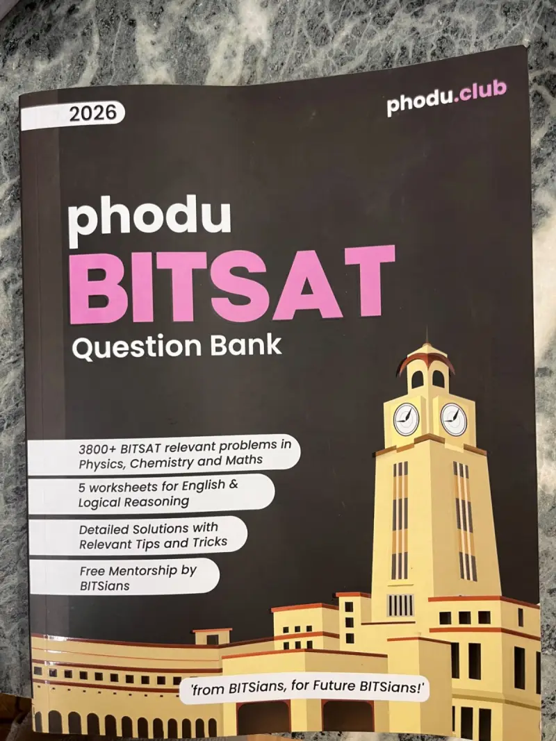 Buy New NEW BITSAT PHODU CLUB QUESTION BANK AT LOW PRICE in Firozpur - Bookaao