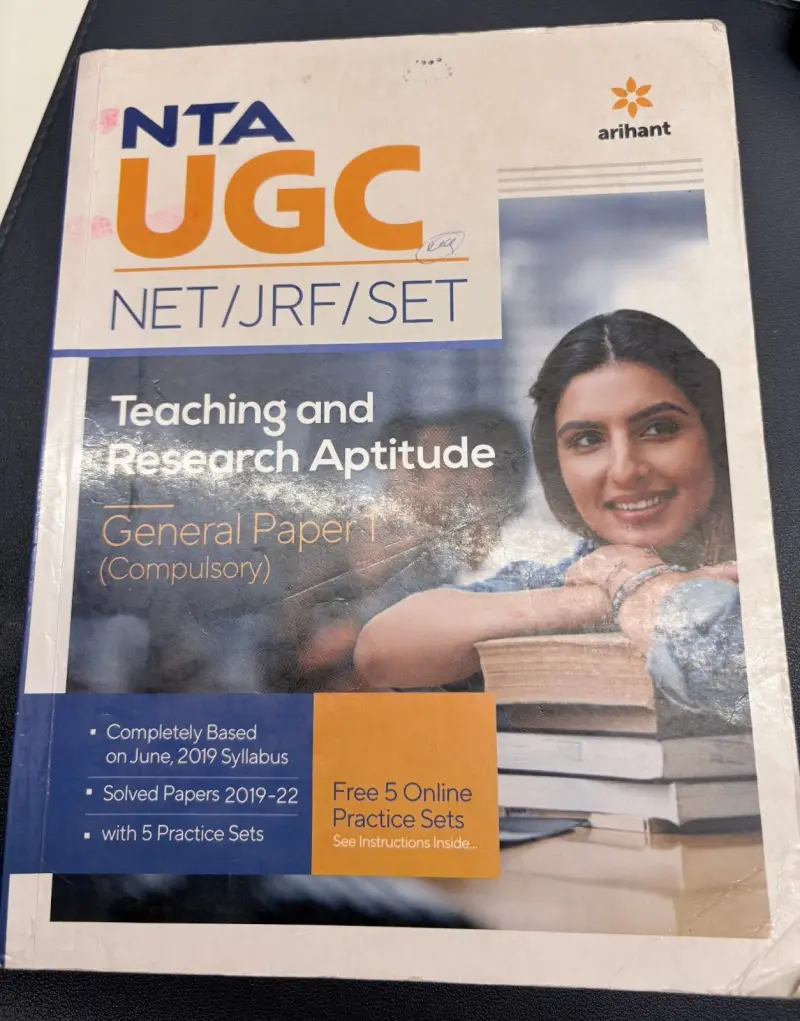 Buy Second Hand NTA UGC | Teaching and Research Aptitude in Bhiwadi - Bookaao