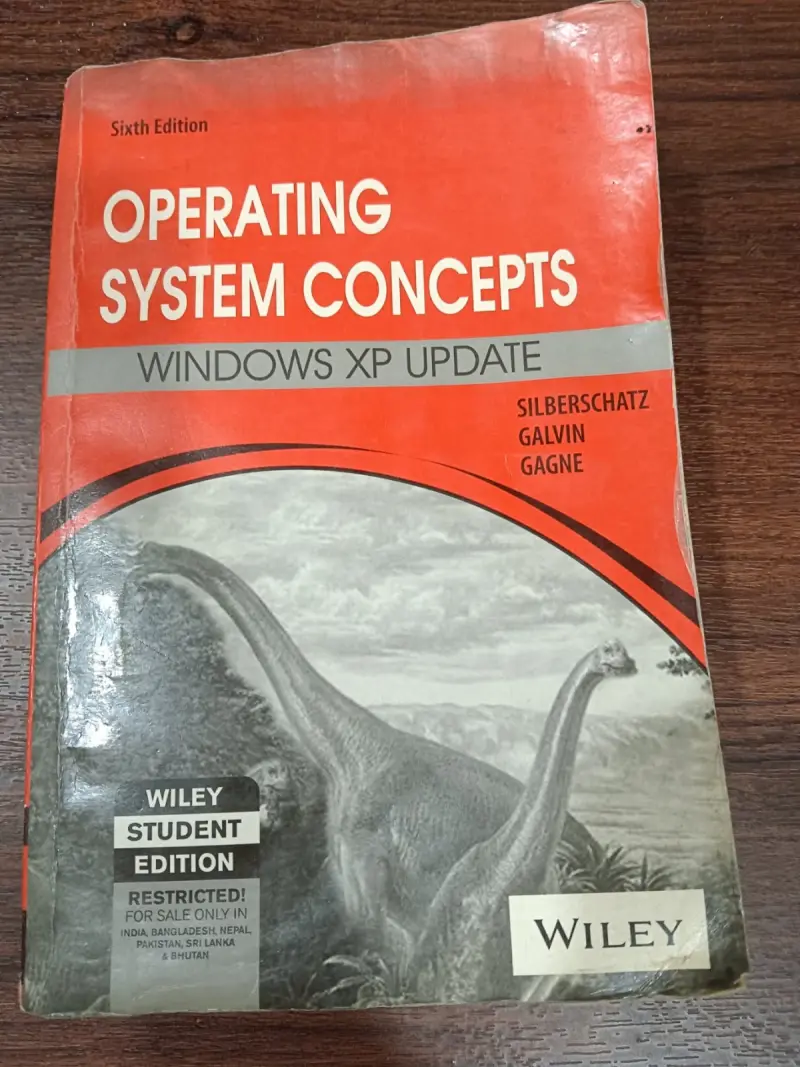 Buy Second Hand Operating System Concepts in Hyderabad - Bookaao