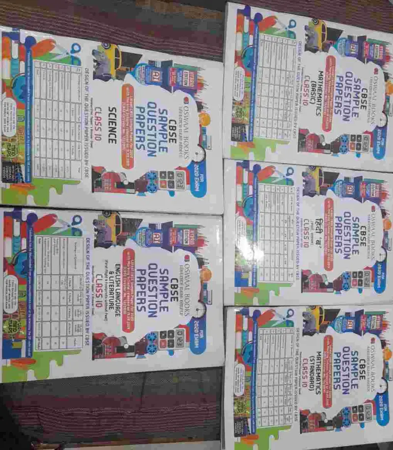 Buy Second Hand Oswaal Class 10 CBSE Reference Set  Question bank in Delhi - Bookaao