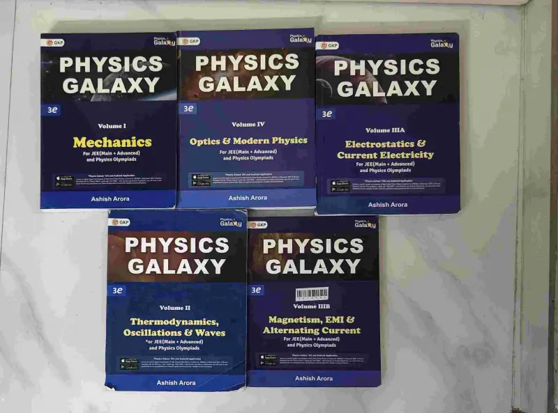 Buy Second Hand Physics Galaxy Complete 5 Books Set [JEE ADVANCED] in Aluva - Bookaao